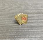 PIN - CARDS - KAARTEN - FULL HOUSE - POKER, Verzamelen, Verzenden, Gebruikt, Overige onderwerpen, Speldje of Pin