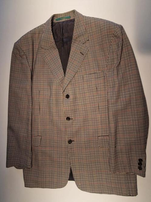 Colbert jas in geruit maat 54, Kleding | Heren, Kostuums en vesten, Gedragen, Maat 52/54 (L), Ophalen