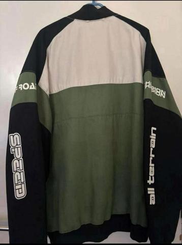 J'ai utilisé une veste de moto une fois. Description de la m, Enlèvement, Comme neuf, Taille 52/54 (L), Blanc