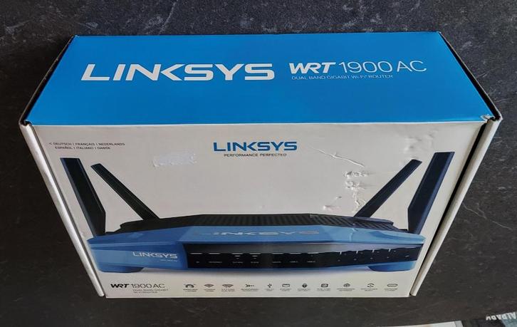 Linksys WRT1900ACS Routeur Wi-Fi AC1900, Computers en Software, Routers en Modems, Gebruikt, Router, Ophalen of Verzenden