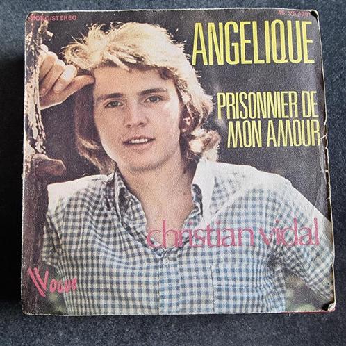 45T Christian Vidal - Angelique, Cd's en Dvd's, Vinyl Singles, Gebruikt, Single, Pop, 7 inch, Ophalen of Verzenden