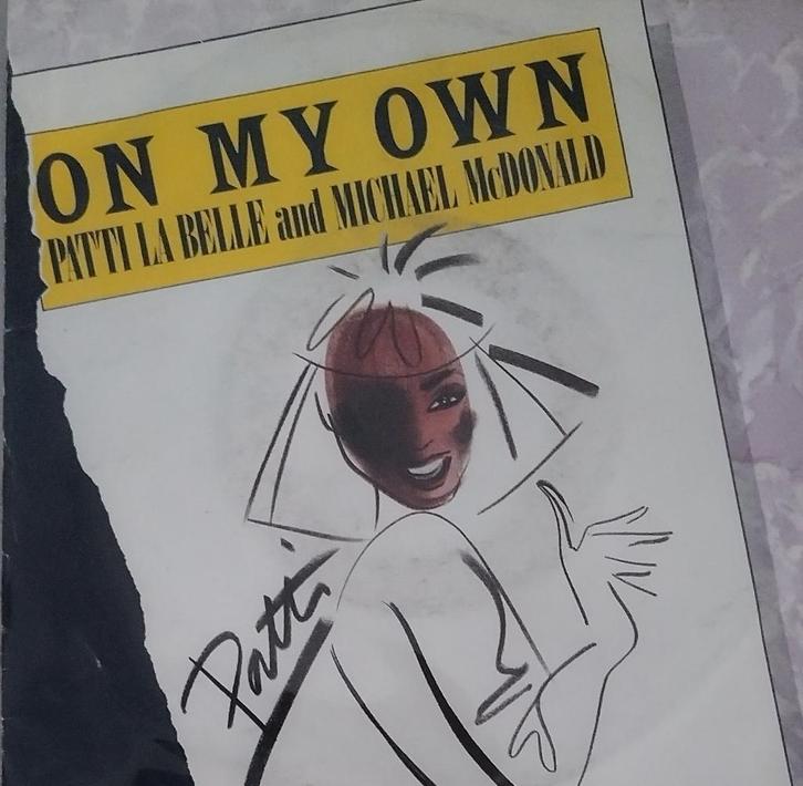 Patti Labelle and Michael MCDonald - On my own, Cd's en Dvd's, Vinyl Singles, Zo goed als nieuw, Single, Pop, 7 inch, Ophalen of Verzenden