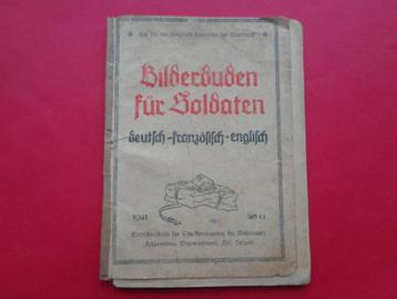 WO 2 Duits woordenboek voor de Landser ,Frans - Engels 1941