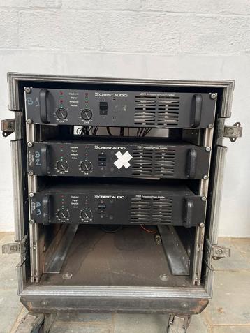Amplificateurs Crest Audio 7001, Musique & Instruments, Enlèvement, Utilisé, 500 à 1000 watts, Sono