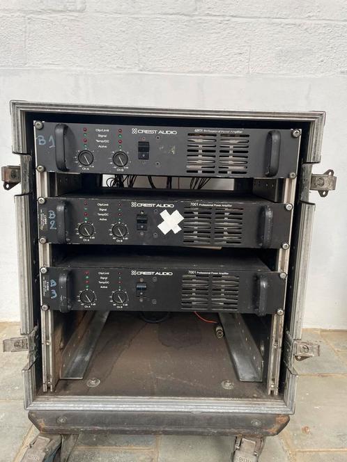 Crest Audio 7001 Pro Series versterker, Muziek en Instrumenten, Versterkers | Keyboard, Monitor en PA, Gebruikt, P.A., 500 tot 1000 watt
