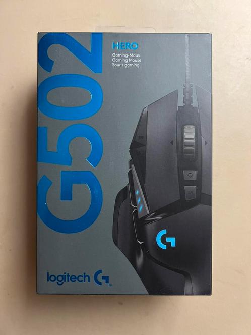 Logitech G 9502 Hero, Computers en Software, Muizen, Zo goed als nieuw, Muis, Rechtshandig, Bedraad, Gaming muis, Ophalen of Verzenden