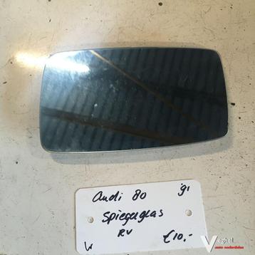Audi 80 1991 Buitenspiegelglas Rechtsvoor beschikbaar voor biedingen