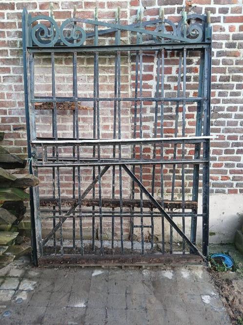 Ijzer 2-delig deaaihekken, Doe-het-zelf en Bouw, Metalen, Gebruikt, IJzer, Ophalen