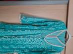 Dubai kaftan abaya jurk, Kleding | Dames, Galajurk, Blauw, Maat 46/48 (XL) of groter, Ophalen of Verzenden
