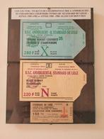 1982-1983 rsca anderlecht standard de liège, Tickets en Kaartjes