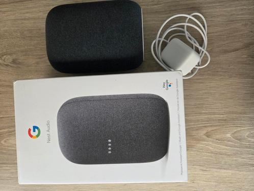 Google Nest Audio, Telecommunicatie, Mobiele telefoons | Telefoon-opladers, Zo goed als nieuw, Ophalen