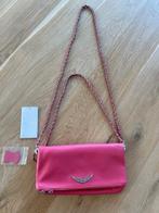 Zadig & Voltaire Rock grained bag - Podium - roze NIEUW, Ophalen of Verzenden, Nieuw, Roze, Schoudertasje