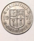 Munt Mauritius 1 roepie 1971, Ophalen of Verzenden, Overige landen, Losse munt