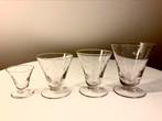 Groot glasservies met sterretjes - 48 stuks, Antiek en Kunst, Ophalen of Verzenden
