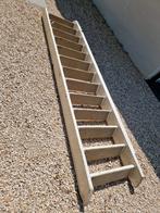Houten trap, Ophalen, Gebruikt, Trap, 4 meter of meer