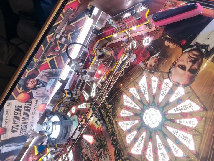 Flipper Godfather CE, 60 parties., Verzamelen, Automaten | Flipperkasten, Zo goed als nieuw, Ophalen of Verzenden