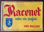 Racenet Vins Maillard, Ophalen of Verzenden, Gebruikt, Reclamebord