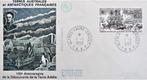 FIRST DAY COVER- THEMA ANTARCTICA-POOLEXPEDITIE-FRANKRIJK, Postzegels en Munten, Ophalen of Verzenden, Gestempeld, Dier of Natuur