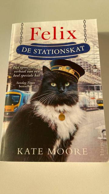 Kate Moore - Felix de stationskat beschikbaar voor biedingen