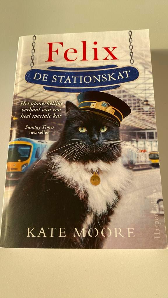 Kate Moore - Felix de stationskat, Boeken, Overige Boeken, Nieuw, Ophalen of Verzenden