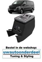 USB Luxe Middenconsole Armsteun Zwart Voor Mercedes V Klasse, Verzenden