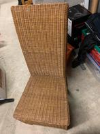 6 rieten stoelen, Huis en Inrichting, Stoelen, Ophalen, Zo goed als nieuw