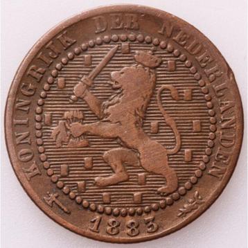Roi des Pays-Bas Willem III (1849 - 1890) 1 cent 1883