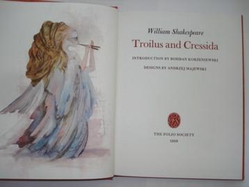 William Shakespeare The Folio Society Troilus and Cressida  beschikbaar voor biedingen
