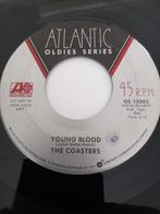 THE COASTERS.  YOUNG BLOOD .POPCORN OLDIES 45T, CD & DVD, Enlèvement ou Envoi, Utilisé