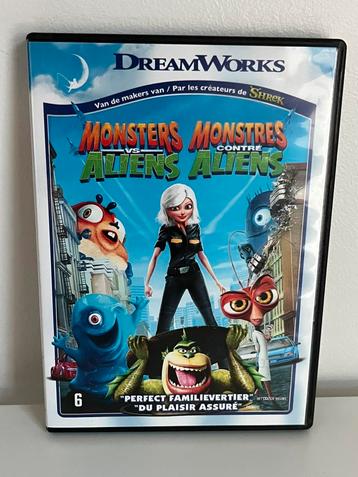 DVD - Dreamworks - Monsters vs Aliens
