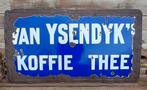 Emaille bord Van Ysendijk koffie, Ophalen