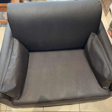 Canape convertible linea sofa bed cuir 1p beschikbaar voor biedingen
