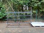 Plantenrek / stockagerek, Tuin en Terras, Ophalen, Gebruikt, Staal
