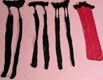 Zwarte en rode holdups, Kleding | Dames, Ondergoed en Lingerie, Ophalen of Verzenden