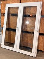 Dubbele kunstof tuindeur incl kozijn, Enlèvement, Comme neuf, Synthétique