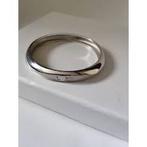 Bracelet en argent Jonc de Lanvin, Handtassen en Accessoires, Armbanden, Ophalen, Gebruikt, Zilver, Zilver