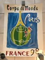 Lot de  3 affiches, Coupe du Monde de football France 1998, Collections, Autres types, Utilisé, Enlèvement ou Envoi