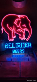 DÉLIRIUM BEERS LED-lichtbord. ', Ophalen of Verzenden, Nieuw, Reclamebord, Plaat of Schild, Overige merken
