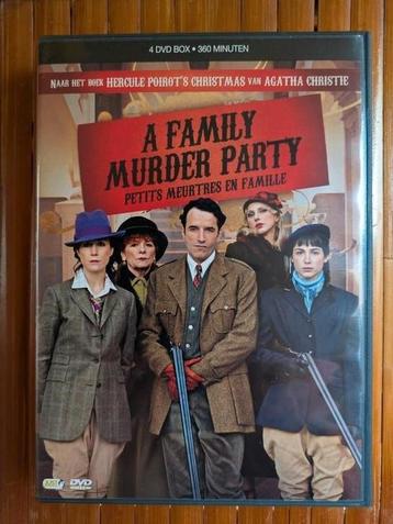 dvd box A family murder party / Agatha Christie  beschikbaar voor biedingen