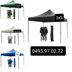 partytenten 3x3m easy-up, Tuin en Terras, Ophalen, Nieuw, Partytent