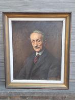 Huile sur toile portrait signe jose wolff, Ophalen of Verzenden