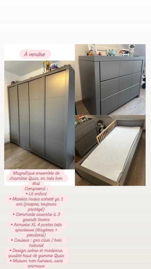 Meubles chambre à coucher, Huis en Inrichting, Slaapkamer | Complete slaapkamers, Gebruikt, Eenpersoons, Ophalen