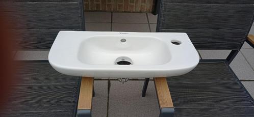 NIEUW: handenwasser/fonteintje  DURAVIT + crepine TRES, Doe-het-zelf en Bouw, Sanitair, Nieuw, Ophalen