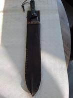Un couteau de jungle anglais avec housse en cuir. wo2., Enlèvement ou Envoi, Armée de terre, Couteau ou Poignard
