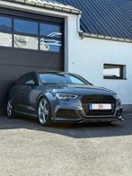 Audi A3 2019 1.5TFSI S-Line, Autos, Audi, Argent ou Gris, Achat, Carnet d'entretien, Noir