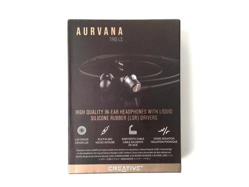 Écouteurs intra-auriculaires Creative Aurvana Trio  LS neufs, Telecommunicatie, Mobiele telefoons | Oordopjes, Nieuw, Ophalen of Verzenden