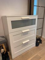 Ladekast Wit, Huis en Inrichting, Kasten | Ladekasten, 3 of 4 laden, Ophalen, Zo goed als nieuw, Modern