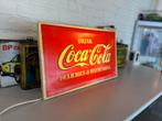 Oude Coca Cola reclame lichtbak, Verzamelen, Ophalen of Verzenden, Gebruikt, Lichtbak of (neon) lamp