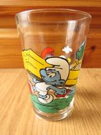 verre les Schtroumpfs, Collections, Verres & Petits Verres, Enlèvement ou Envoi, Comme neuf, Verre à soda