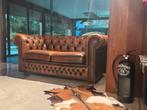 Chesterfield sofa’s te koop, Huis en Inrichting, Zetels | Zetels, Ophalen, Gebruikt, Rechte bank
